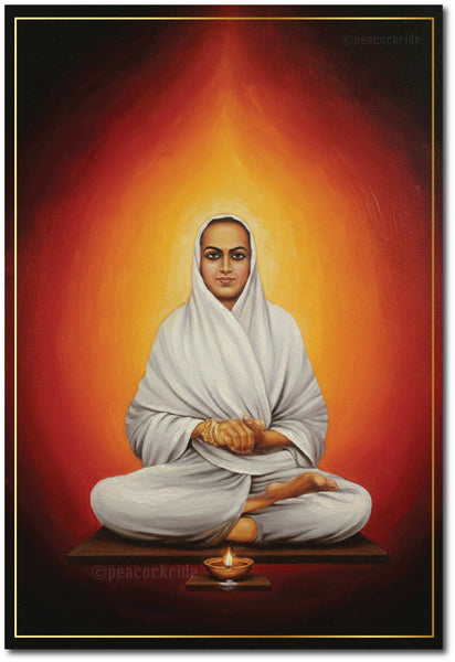 Arutprakasa Vallalar I Arutperumjothi I Ramalinga Adigal I Thiruvarutpa I Vadalur I Vallalar I Wall Poster / Frame