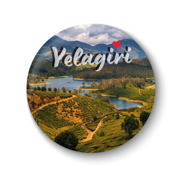 Love Yelagiri I Yelagiri Hill Station I Tamil Nadu I Souvenir I Travel Memories I Fridge Magnet