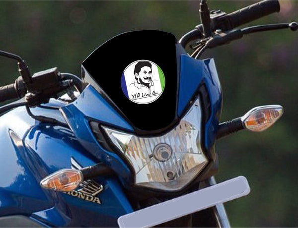 Y. S. Jagan I Y. S. Jagan Mohan Reddy I YSR Congress I Bike Sticker