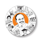 Rajasekhara Reddy I Y. S. Rajasekhara Reddy I YSR Congress I Pin Badge