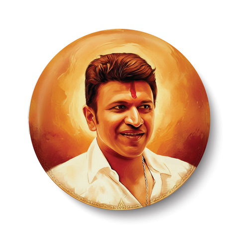 Puneeth Rajkumar I APPU I Kannada Cinema I Kannadiga I Pin Badge