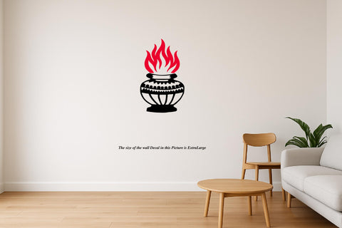 Agni Kalasam Wall Decal