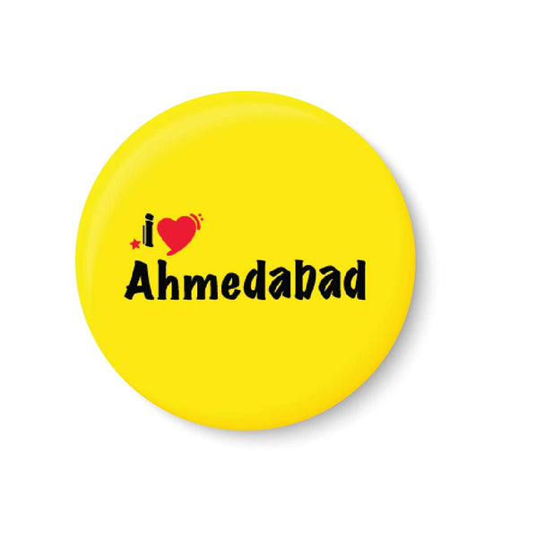 I Love Ahmedabad Fridge Magnet