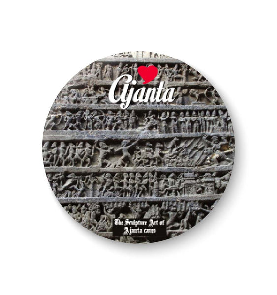 Love Ajanta Fridge Magnet