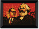 Dr B R Ambedkar Karl Marx Wall Poster / Frames