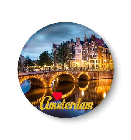 Love Amsterdam Fridge Magnet