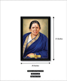 Anjalai Ammal I Anjalai Ammal Murugappan Padaiyatchi I TVK I Social Worker & Reformer I Tamil Nadu I Freedom Fighter I Wall Poster / Frames