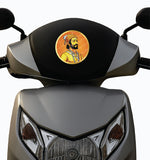 Chattrapati Shivaji Maharaj I Jai Shivaji Maharaj I Maratha Marathi Empire I Hindu Maharashtra I Bike Sticker