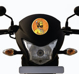 Chattrapati Shivaji Maharaj I Jai Shivaji Maharaj I Maratha Marathi Empire I Hindu Maharashtra I Bike Sticker