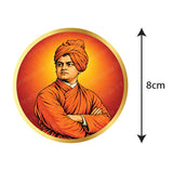 Swami Vivekanandar I Swami Vivekananda I Indian Monk and Philosopher I West Bengal I Spiritual I Bike Sticker