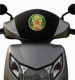 Mulanur Vanji Amman I Sri Vanchi Amman I Arulmigu Sri Vanchi Amman Temple I Tamil Nadu I Spiritual I  Bike Sticker
