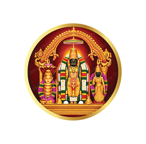 Sri Veera Venkata Sathyanarayana Swamy I Annavaram I Sri Veera Venkata Satyanarayana Swamy Temple I Andhra Pradesh I Spiritual I  Bike Sticker