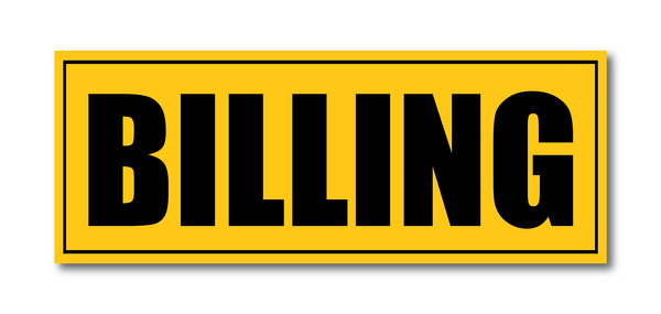 Billing I Shop I Theater I Office I Hotel I Restaurants I Wall Sticker