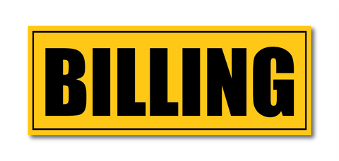 Billing I Shop I Theater I Office I Hotel I Restaurants I Wall Sticker