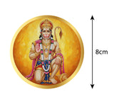 Hanuman I Jai Bajrang Bali I Anjaneya I Jai Shree Ram I Ram Sita I Ayodhya I Car Window Sticker Pack of 2 No's