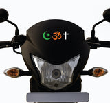 Hindu Muslim Christian Bike Sticker – One Nation, Many Faiths, Unity in Diversity, Religious Harmony Decal