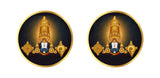 Venkateshwara I Tirumala Tirupati I Lord Balaji I Lord Srinivasa I Bike Sticker Pack of 2 No's