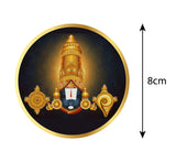 Venkateshwara I Tirumala Tirupati I Lord Balaji I Lord Srinivasa I Bike Sticker Pack of 2 No's