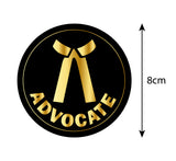 Advocate I Court I Lawyer I Premium Car Window Sticker
