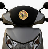 Ram Mandir Pran Prathistha I Ram Lalla Virajman I Ayodhya Ram Mandir I Bike Sticker Pack of 2 No's