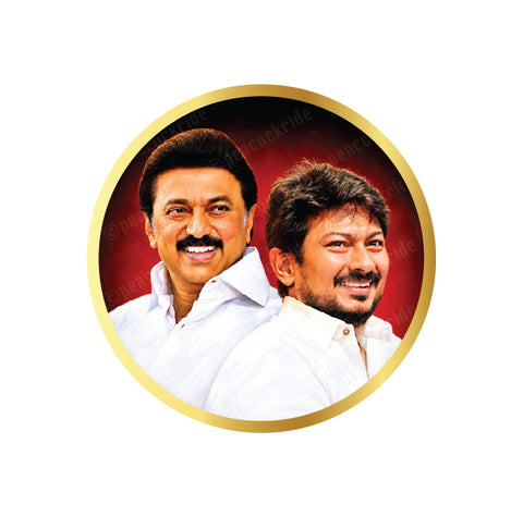 MK Stalin I Udhayanidhi I DMK Party I Dravida Munnetra Kazhagam I DMK I Car Window Decal
