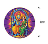 Lakshmi Narasimha Swamy I Om Namo Bhagavate Vasudevaya I Narashimha I Hinduism I Bike Sticker Pack of 2 No's
