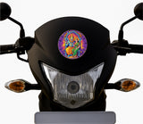 Lakshmi Narasimha Swamy I Om Namo Bhagavate Vasudevaya I Narashimha I Hinduism I Bike Sticker Pack of 2 No's