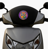 Lakshmi Narasimha Swamy I Om Namo Bhagavate Vasudevaya I Narashimha I Hinduism I Bike Sticker Pack of 2 No's