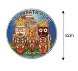 Jai Jagannath I Puri Jagannatha Temple I Odisha I Bike Sticker Pack of 2 No's