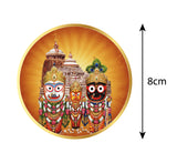 Jagannath Dam I Puri Jagannatha Temple I Shree Jagannath I Jai Jagannath I Odisha I Car Window Sticker Pack of 2 No's