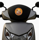 Jagannath Dam I Puri Jagannatha Temple I Shree Jagannath I Jai Jagannath I Odisha I Bike Sticker Pack of 2 No's