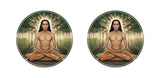 Mahavatar Babaji I Yogi Babaji I Yoga I Car Window Sticker Pack of 2 No's