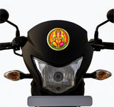 Lord Ganesha I Ganesh I Vinayagar I Ganapati I Pillaiyar I Spiritual I Bike Sticker