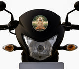 Mahavatar Babaji I Yogi Babaji I Yoga I Bike Sticker Pack of 2 No's