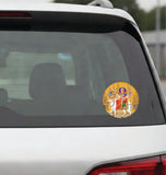 Kadava Patidars I Umiya Mataji Unjha I Gujarat I Hindu Spiritual I Car Window Sticker