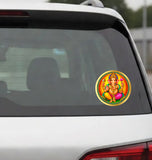 Lord Ganesha I Ganesh I Vinayagar I Ganapati I Pillaiyar I Spiritual I Car Window Sticker