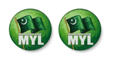 Muslim Youth League I MYL I Indian Union Muslim League Party I IUML I Ladder I Pin Badge Pack of 2 No's