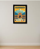 Badrinath I Badrinath Temple I Spiritual I Uttarakhand I India Travel Wall Poster / Frames