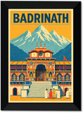Badrinath I Badrinath Temple I Spiritual I Uttarakhand I India Travel Wall Poster / Frames