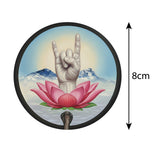 Baba Mudra I Mahavatar Babaji I Yogi Babaji I Yoga I Anapa Mudra I Bike Sticker