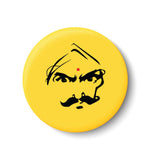 Angry Bharathiyar Fridge Magnet