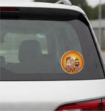 Jagannath Dam I Puri Jagannatha Temple I Shree Jagannath I Jai Jagannath I Odisha I Car Window Sticker Pack of 2 No's