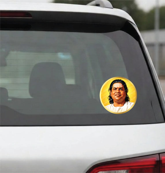 Deiva Thirumaganar Pasumpon Muthuramalinga Thevar I Thevar I Freedom Fighter I Tamil Nadu I Car Window Decal