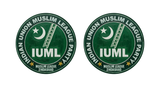 Indian Union Muslim League Party I IUML I Ladder I Muslim League Zindabaad I Car Window Sticker Pack of 2 No's