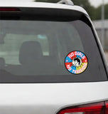 No Girls I No Tension I No Worries I Boys Car Window Sticker