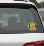 Mulanur Vanji Amman I Sri Vanchi Amman I Arulmigu Sri Vanchi Amman Temple I Tamil Nadu I Spiritual  I Car Window Decal