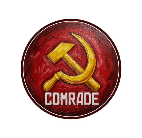 Comrade I CPI I CPM  Revolution I Communist I Car Window Sticker