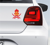 Agni Kalasam Car Bumper Decal