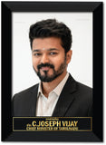 Thangame En Thalapathi I CM Vijay I C Joseph Vijay I Thalapathy Vijay I TVK I Wall Poster