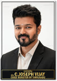 Thangame En Thalapathi I CM Vijay I C Joseph Vijay I Thalapathy Vijay I TVK I Wall Poster